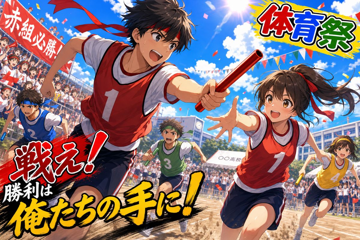 高清3D动漫动漫-校园运动会热血动漫